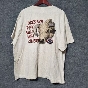 Vintage Dixie Apparel Company Shirt Doesn't Play Well With Others Mens 2XL USA